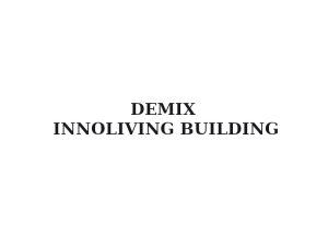 Demix Innoliving Building Logo