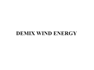 Demix Wind Energy
